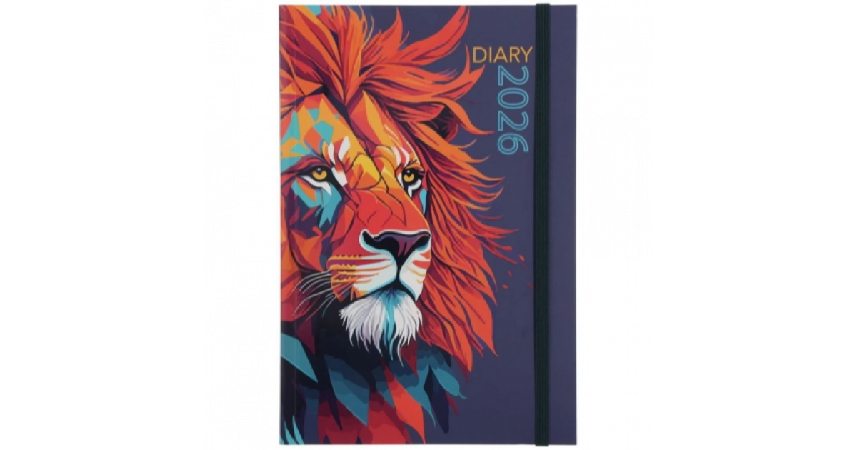 Diary 2026 A5 Lion | DotDune