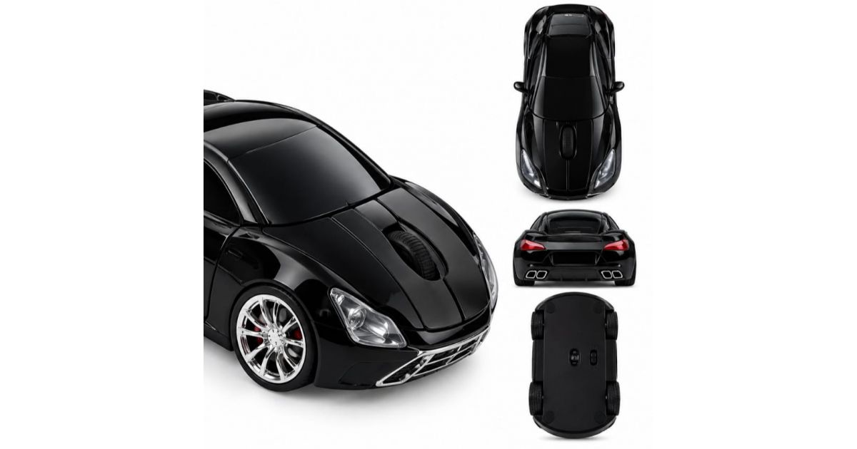 Aston Matrin Computer Mouse - Black | DotDune