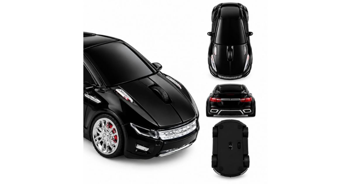 Land Rover computer mouse - Black | DotDune