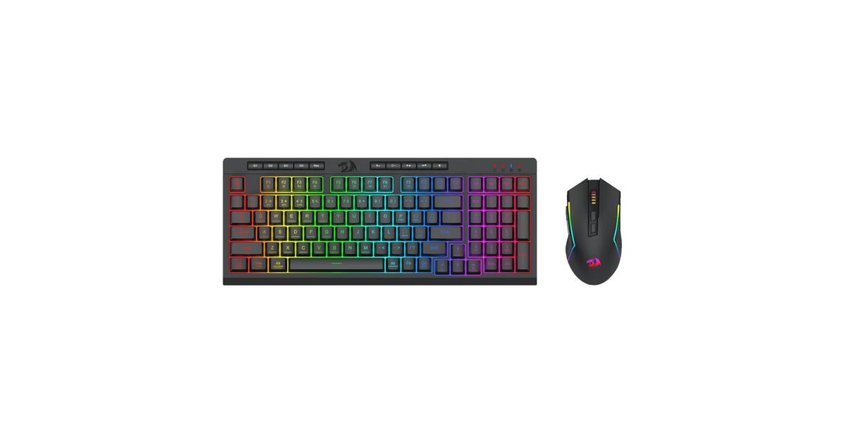 Redragon RYLO S141 Membrane Gaming Keyboard & Mouse Wired Combo | DotDune